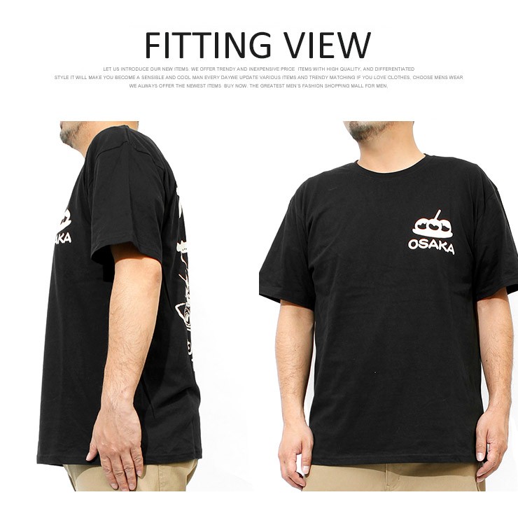 爆買 Tシャツ メンズ 大きいサイズ 半袖 大阪 関西弁 おもしろTシャツ