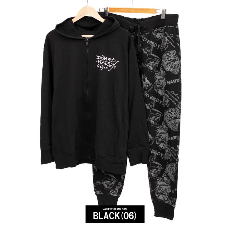Ed Hardy セットアップ メンズ 大きいサイズ ジャージ 上下