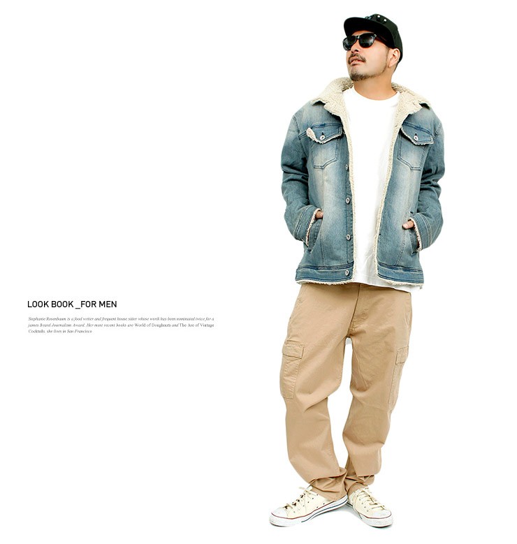 in the attick インジアティック　gジャン メンズのM かっこいい インジアティック in the attic 裏ボア Gジャン メンズ 大きい