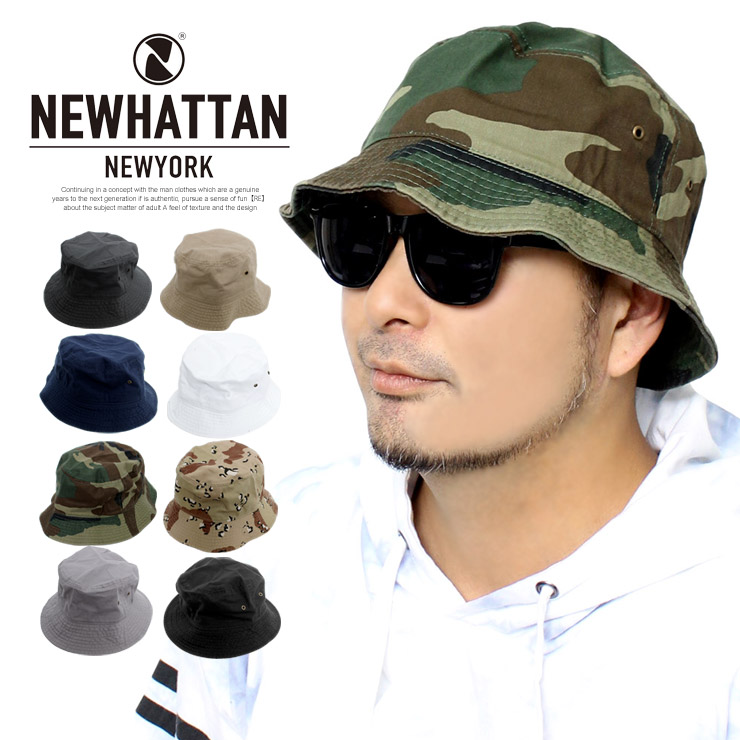 newhattan NEWHATTAN ニューハッタン バケットハット メンズ