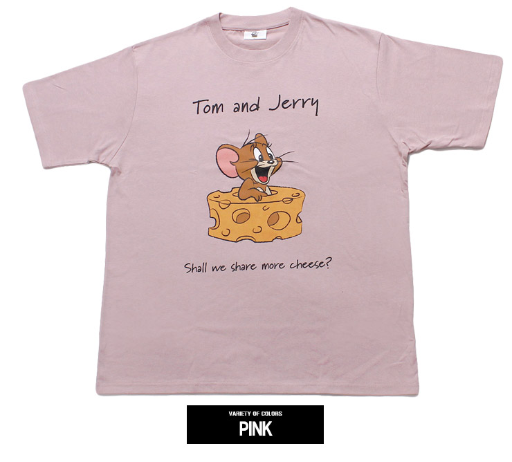 メール便で送料無料】 TOM AND JERRY(トムとジェリー) 半袖 Tシャツ