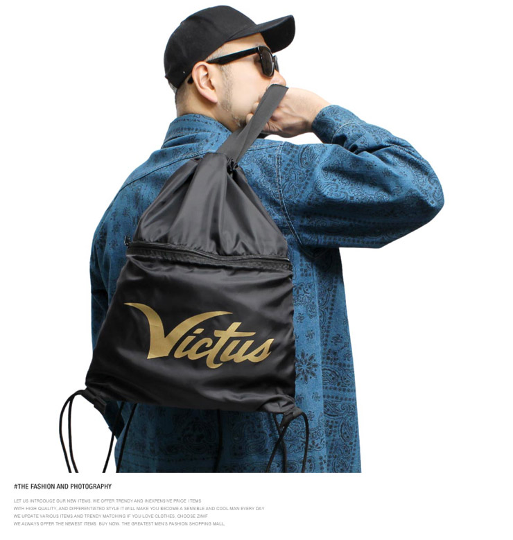 マルチ＆ヴィクタス(Marucci&Victus) ナップサック メンズ 巾着袋 軽量