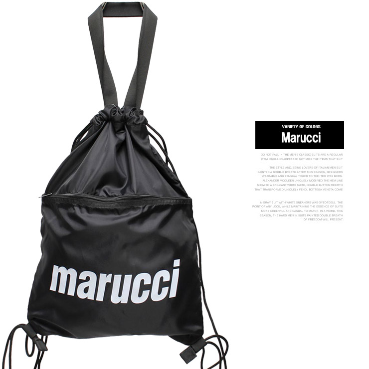マルチ＆ヴィクタス(Marucci&Victus) ナップサック メンズ 巾着袋 軽量