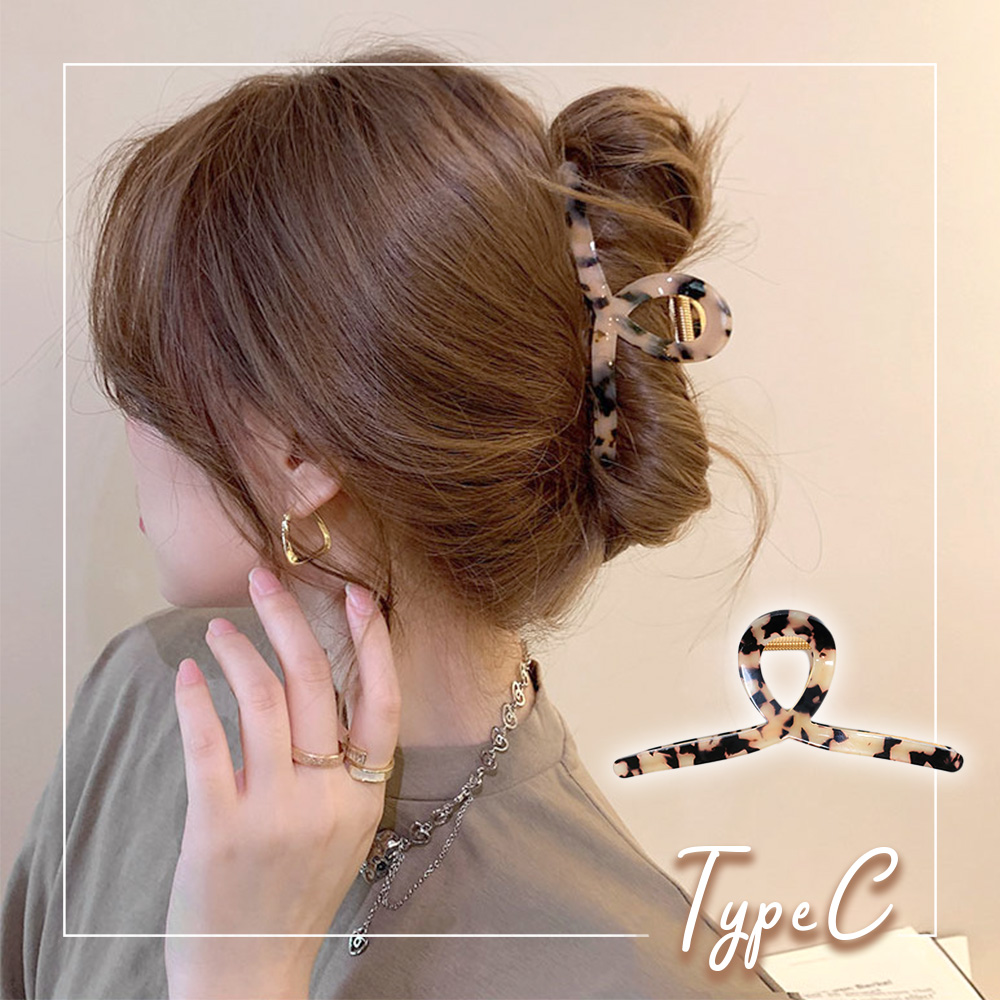 ヘアクリップ おまけ付き ヘアアクセ バンズクリップ 大きめ 落ちない
