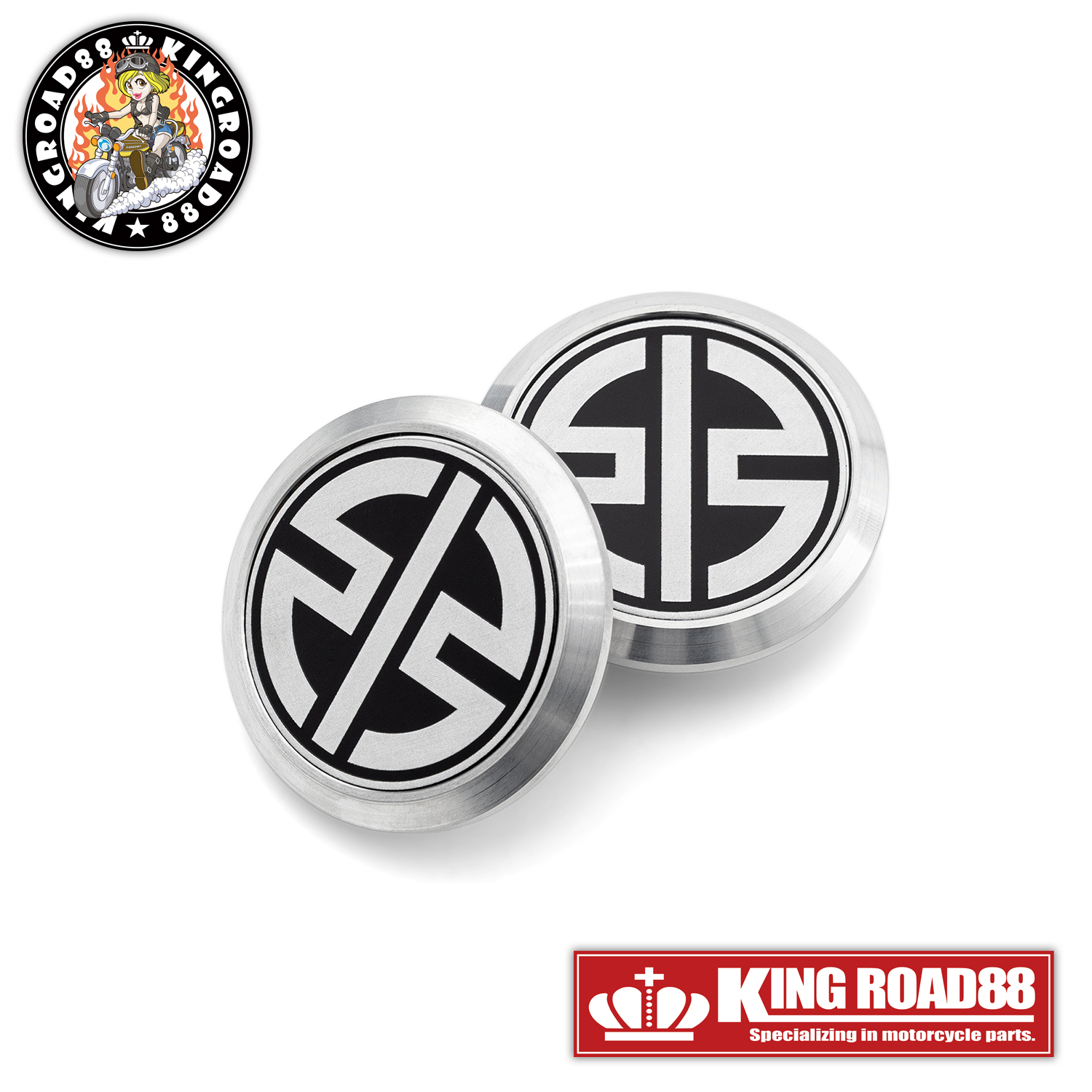 カワサキ バリオス ゼファー KingRoad88 スイングアーム ボルトキャップ 2個セット バリオス1 バリオス2 ゼファー400 ゼファーΧ |  | 07