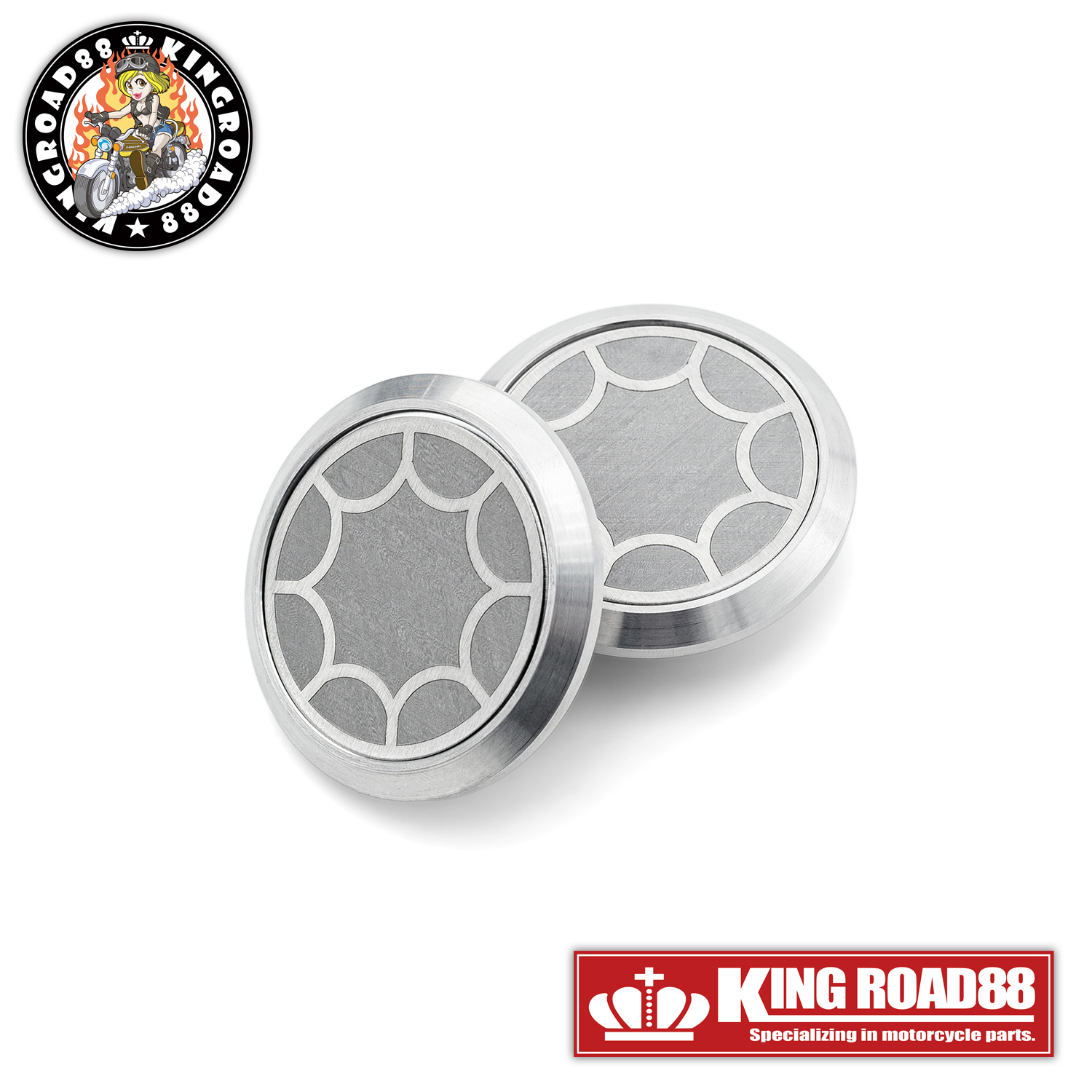 カワサキ バリオス ゼファー KingRoad88 スイングアーム ボルトキャップ 2個セット バリオス1 バリオス2 ゼファー400 ゼファーΧ |  | 03