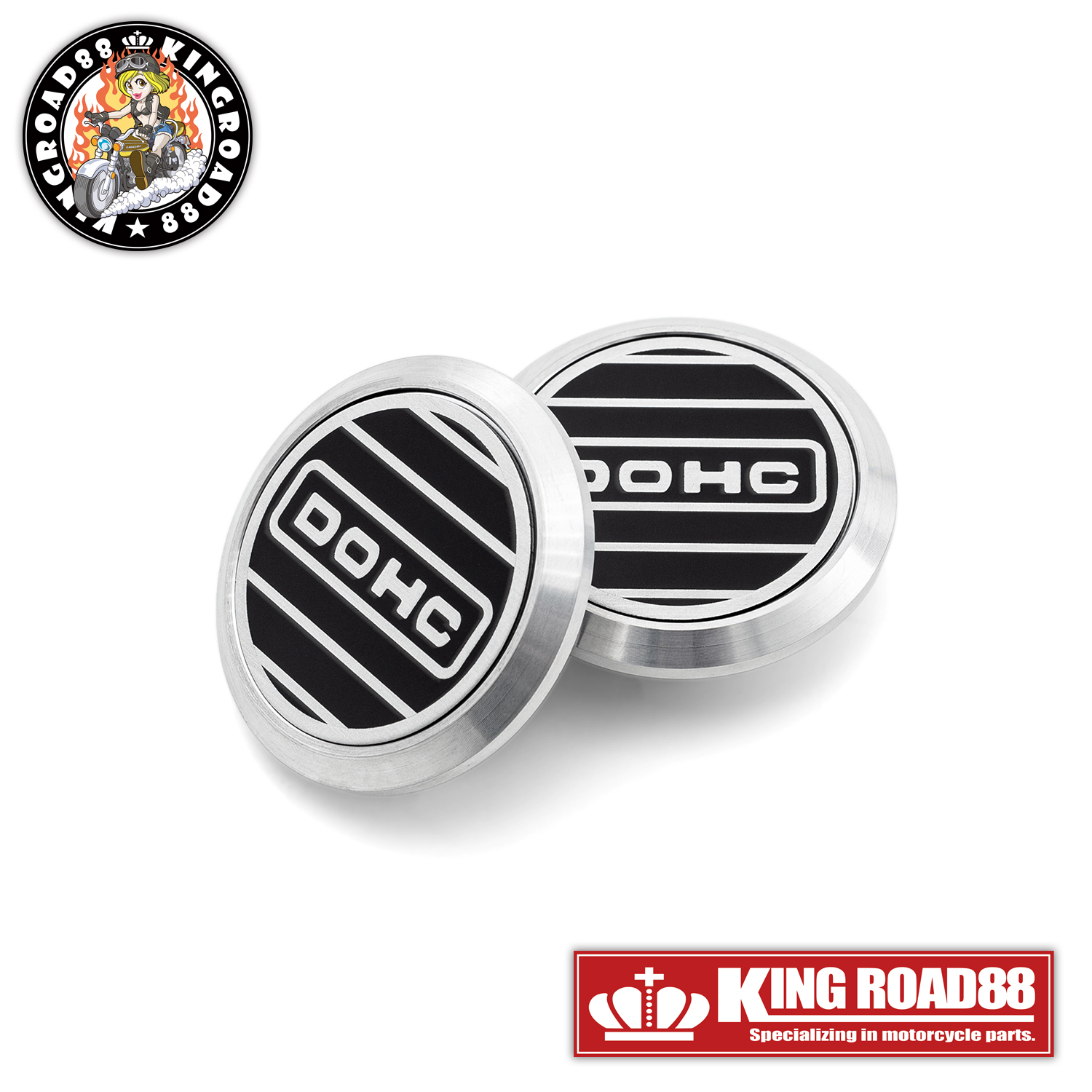 カワサキ バリオス ゼファー KingRoad88 スイングアーム ボルトキャップ 2個セット バリオス1 バリオス2 ゼファー400 ゼファーΧ |  | 09