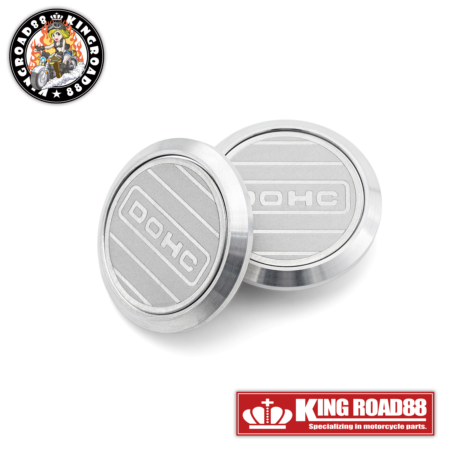 カワサキ バリオス ゼファー KingRoad88 スイングアーム ボルトキャップ 2個セット バリオス1 バリオス2 ゼファー400 ゼファーΧ |  | 04