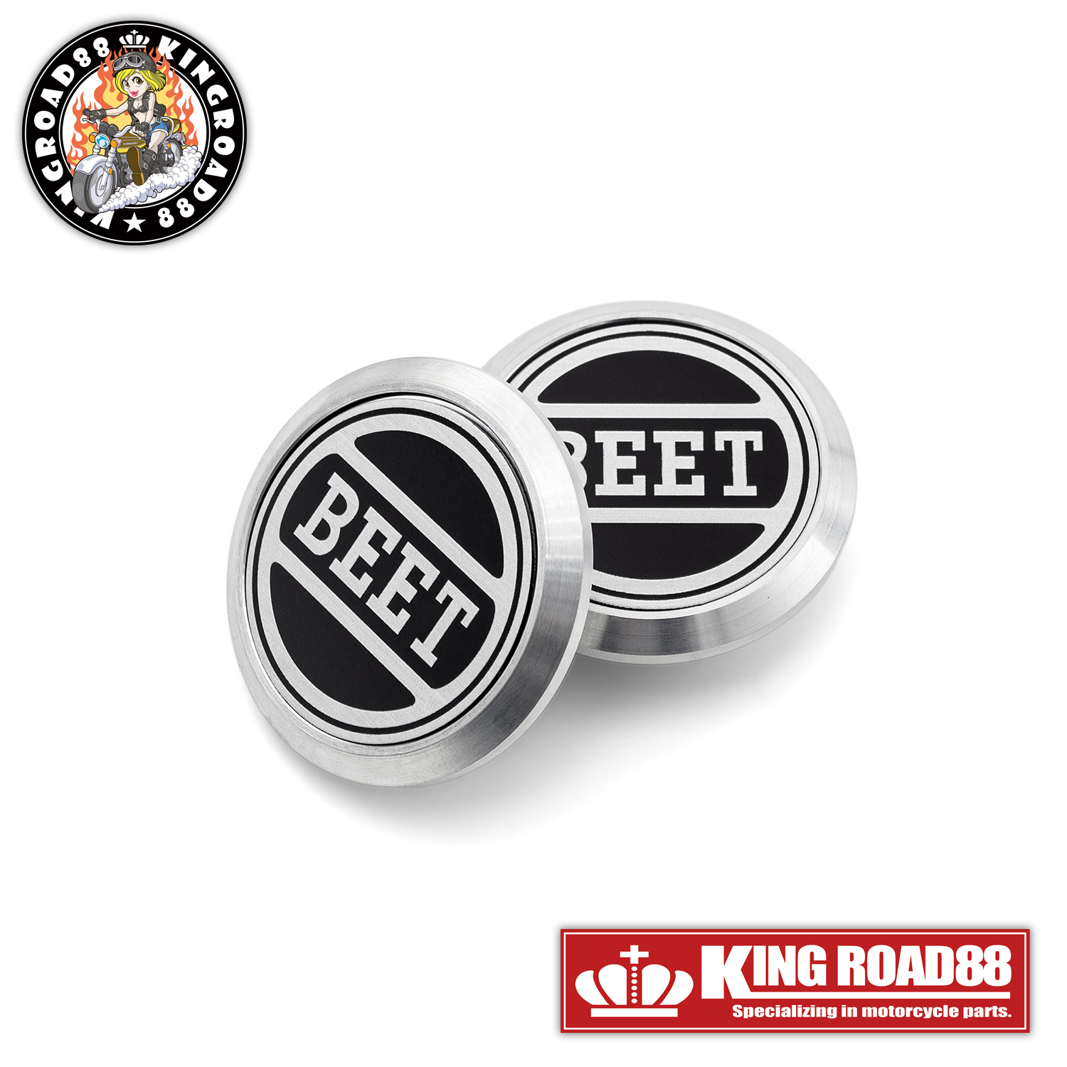 カワサキ バリオス ゼファー KingRoad88 スイングアーム ボルトキャップ 2個セット バリオス1 バリオス2 ゼファー400 ゼファーΧ |  | 10