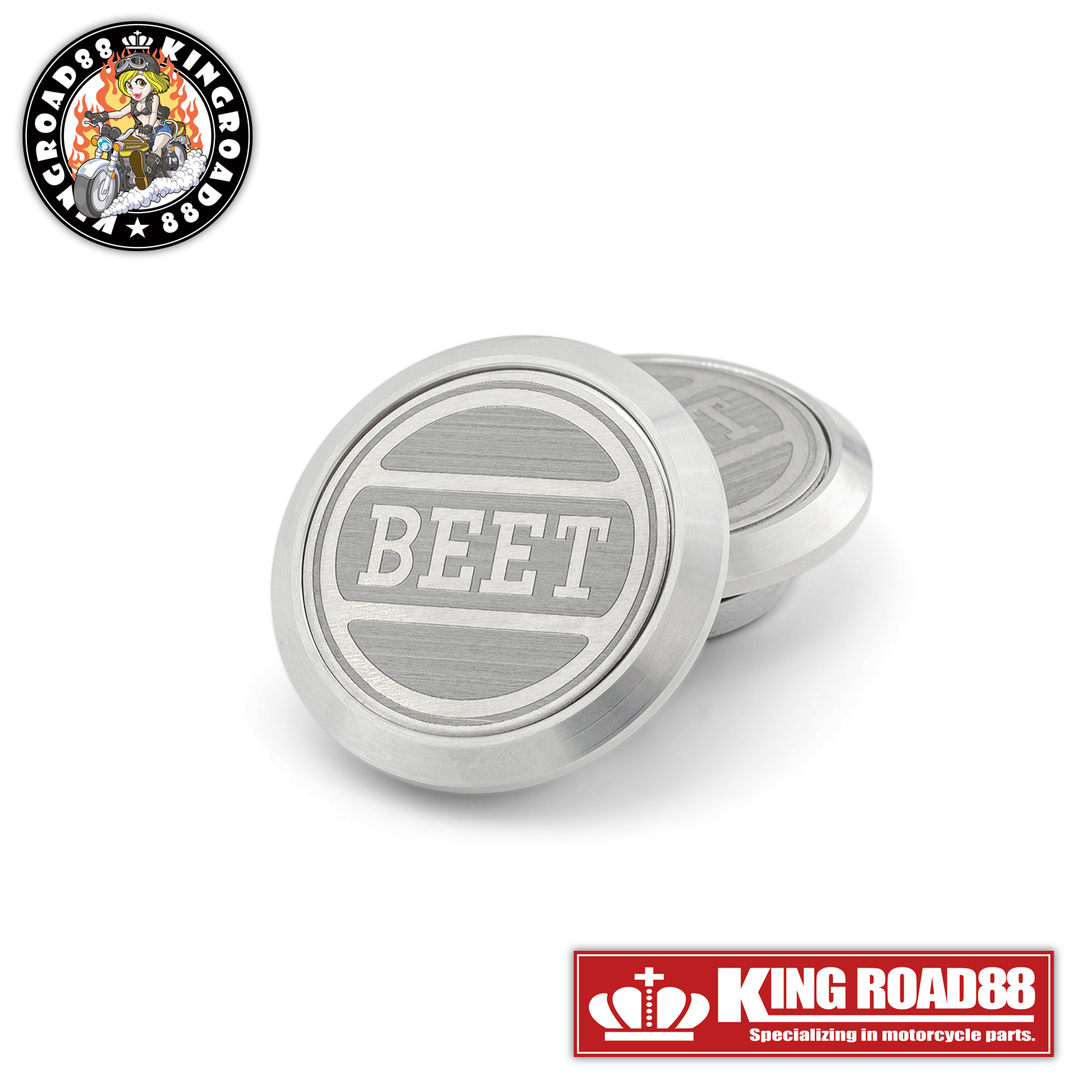 カワサキ バリオス ゼファー KingRoad88 スイングアーム ボルトキャップ 2個セット バリオス1 バリオス2 ゼファー400 ゼファーΧ |  | 05