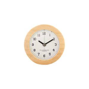 置き時計 目覚まし 時計 アラーム 卓上 小さい シンプル 北欧 デザイン 秒針静か