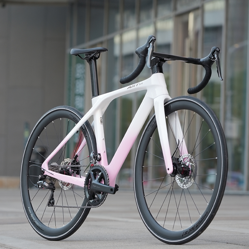 フルカーボン　ロードバイク　シマノ製16段変速搭載 700×28c 21Technology ロードバイク カーボンフレーム(東レ炭素繊維複合材料