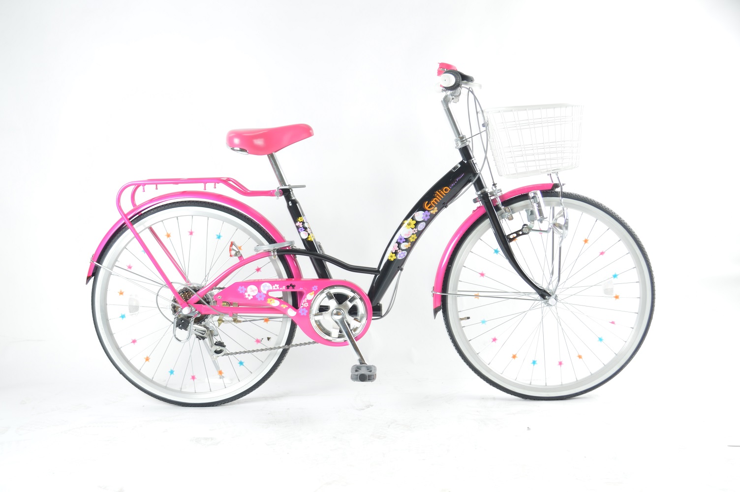 子供用 自転車 22インチ シマノ製6段変速 女の子 女子 小学生 子ども