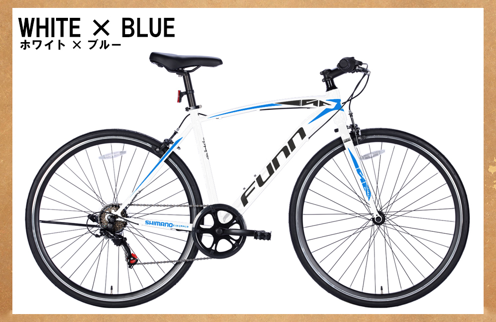 クロスバイク 700×28c シマノ製6段変速 SHIMANO 自転車 初心者 女性