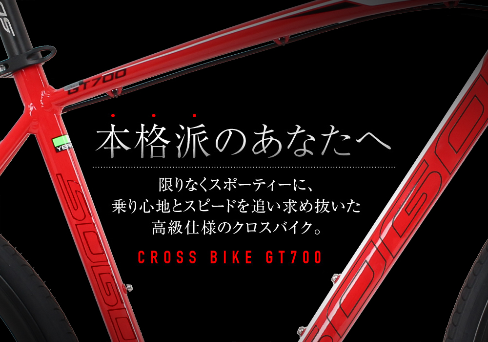 クロスバイク 700C×25C シマノ21段変速 SHIMANO ディスクブレーキ 自転車 おしゃれ 通勤 通学 誕生日 プレゼント 送料無料 GT700｜kingshop｜08