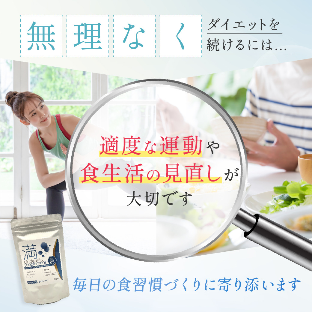 ダイエットサプリ 満腹感サポート 食物繊維 グルコマンナン サイリウム