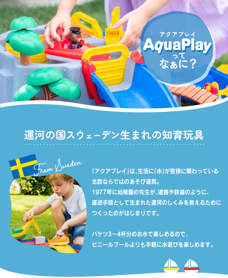 いまだけWプレゼント／水遊び おもちゃ ボーネルンド 2024年版 AquaPlay アクアプレイ アクアワールド 季節限定品 2歳 外遊び 入園  入学 : aq1535 : 木のおもちゃ コモック - 通販 - Yahoo!ショッピング