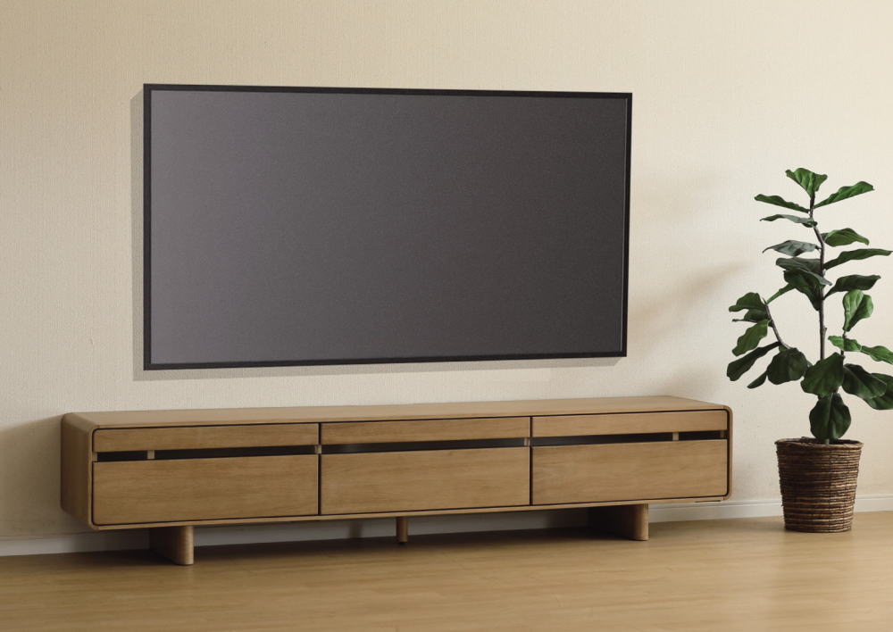 テレビボード テレビ台 ローボード コスタ COSTA 210 角丸 脚