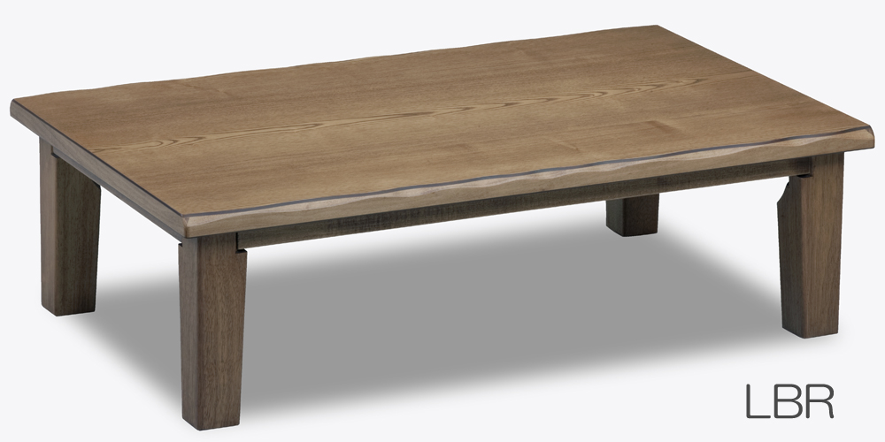 新品】座卓 120cm×75cm 折りたたみ 天然木 タモ 日本製