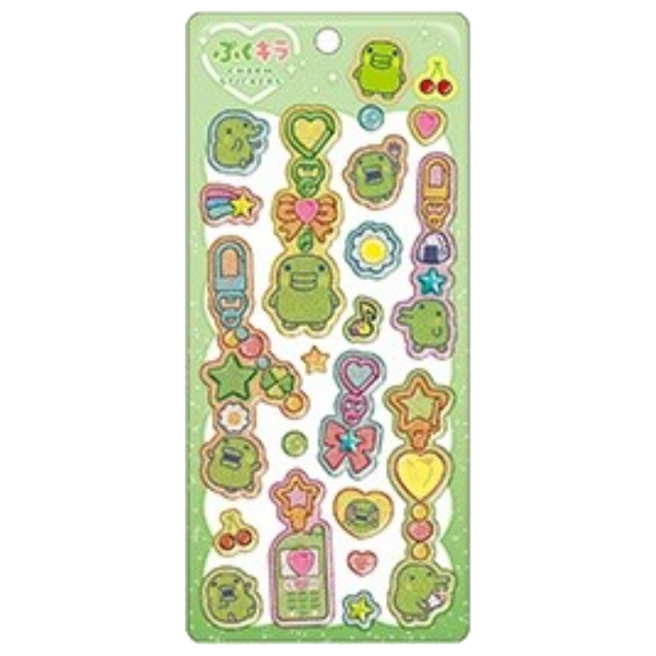 5月上旬販売予定】たまごっち「ぷくキラチャームステッカー(6枚セット