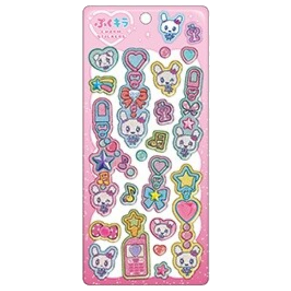 5月上旬販売予定】たまごっち「ぷくキラチャームステッカー(6枚セット