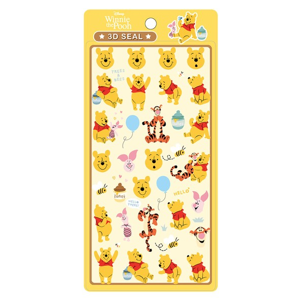 Disney（ディズニー） ディズニー「ぷっくりシール(くまのプーさん