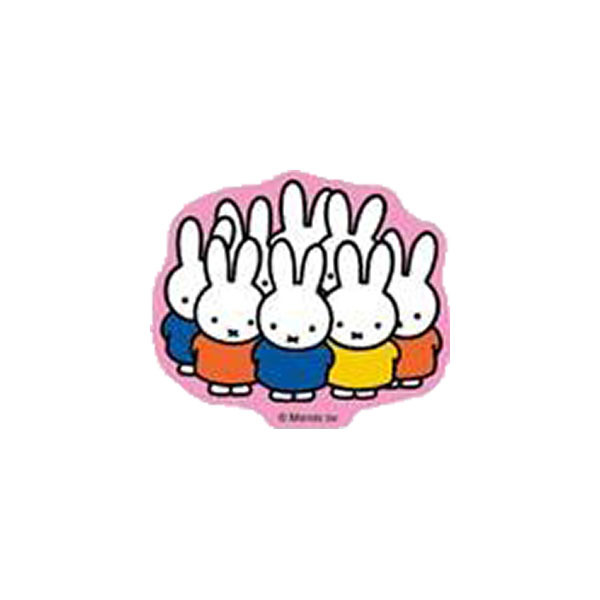Miffy（ミッフィー） ミッフィー「キャラクターステッカー(ミッフィー