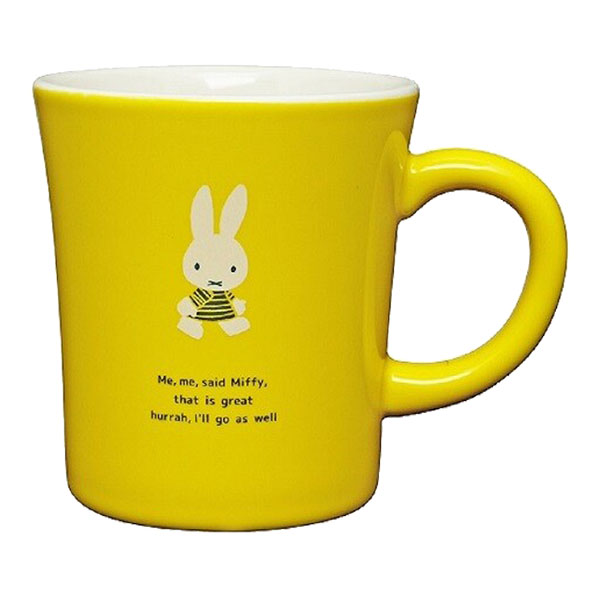 Miffy（ミッフィー） ミッフィー「ポップカラーマグ(うみにいく・黄