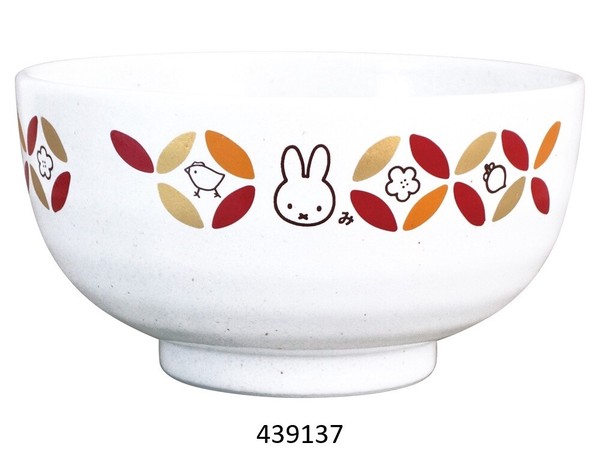 Miffy（ミッフィー） ミッフィー「七宝紋／どんぶり」 : 金箔屋本舗