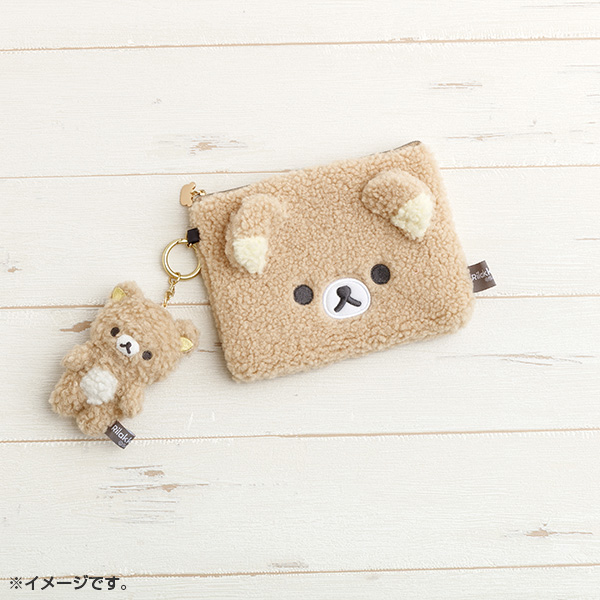 San-X（サンエックス） 【リラックマ】もこもこ フラットポーチ