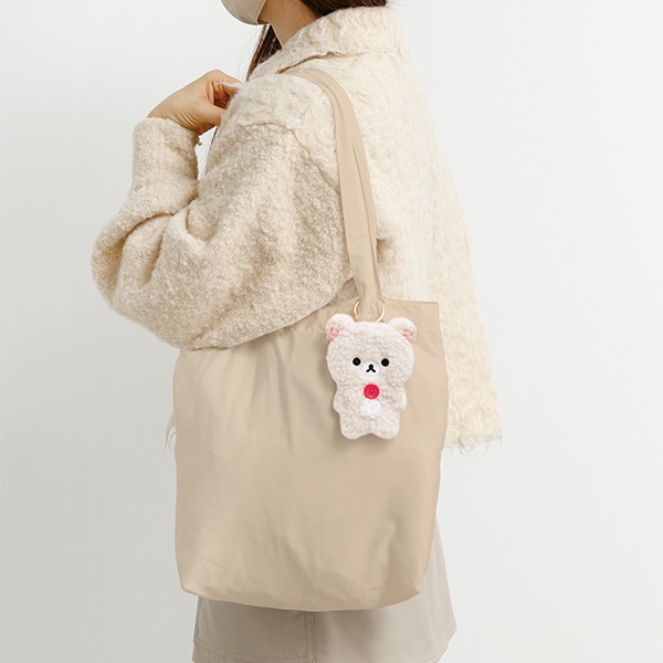 San-X リラックマ「BASIC RILAKKUMA BOA ITEMS／ショッピングバッグ