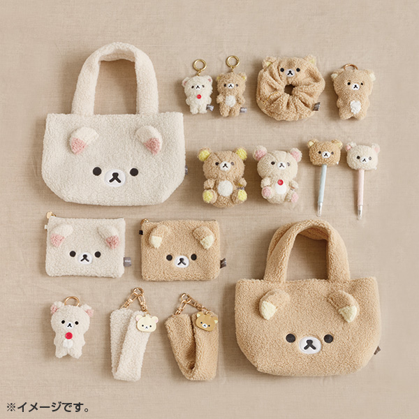 リラックマ - San-X リラックマ コリラックマ もこもこダイカットバッグ San-X（サンエックス） リラックマ「BASIC RILAKKUMA BOA ITEMS
