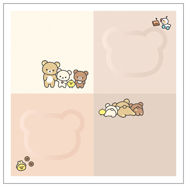 San-X（サンエックス） リラックマ「文具・BASIC RILAKKUMA／パレット