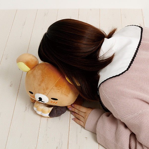 ミスド×リラックマ　まくまくクッション　リラックマ　ドーナツ Amazon.co.jp: サンエックス(San-X) リラックマ ｢リラックマ