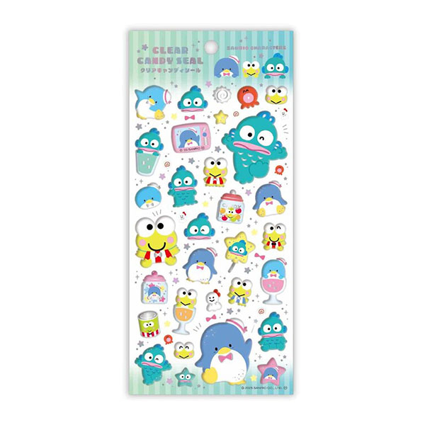 6月販売予定】サンリオキャラクターズ「クリアキャンディシール