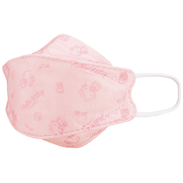 sanrio（サンリオ） ハローキティ「高機能立体マスク 大人用 5枚入