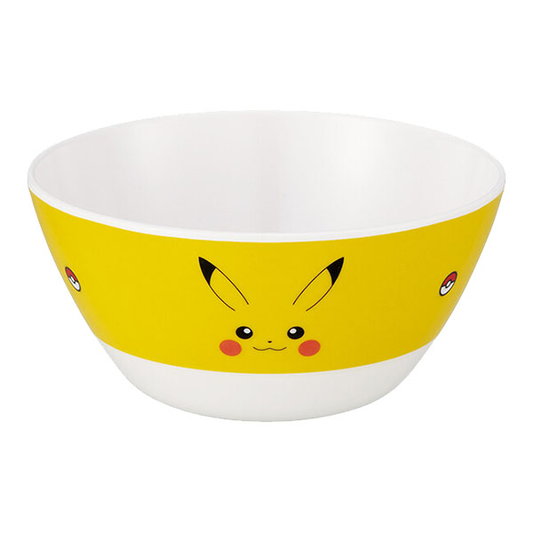  × ポケモン ピカチュウ ボウル 2個セット Pokemon（ポケモン） ポケットモンスター「ピカチュウフェイス／薄肉
