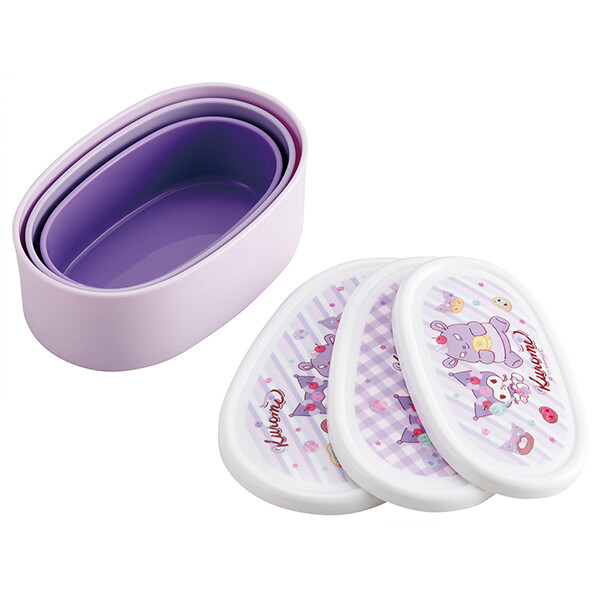 sanrio（サンリオ） クロミ「Fancy Snacks Sweets／シール容器 3P