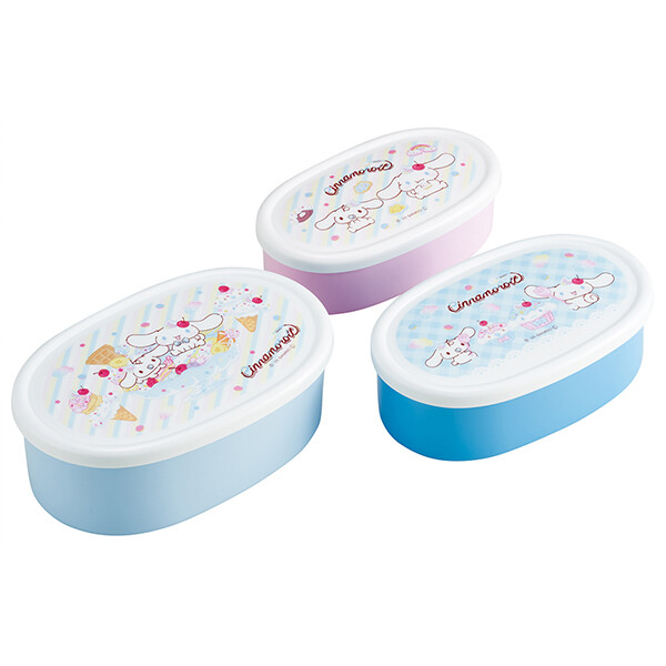 sanrio（サンリオ） シナモロール「Fancy Snack Sweets／シール容器 3P