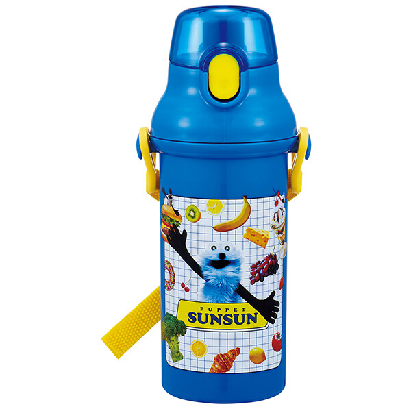 パペットスンスン「食洗機対応 直飲みプラワンタッチボトル」 : 金箔屋