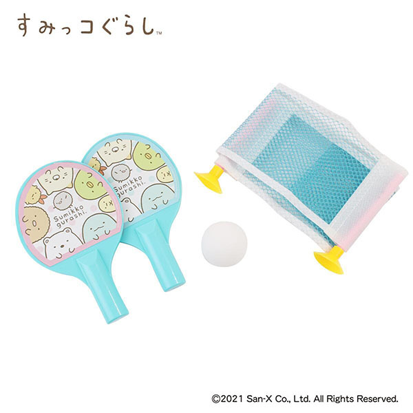 San-X（サンエックス） すみっコぐらし「なかよし卓球セット」 : 金箔