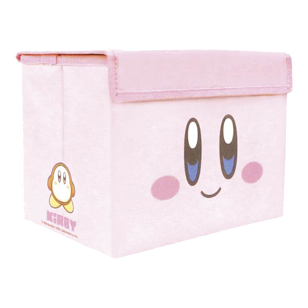 星のカービィ「フタ付き折りたたみ収納ボックス(カービィ／フェイス
