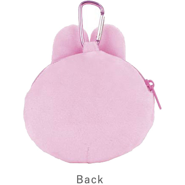 4月販売予定】おぱんちゅうさぎ「カラビナ付きぬいぐるみファスナー