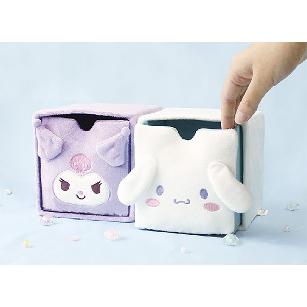 値下げ❗️サンリオ ぬいぐるみチェスト 小物入れ 小物収納 クロミ シナモロール sanrio（サンリオ） サンリオキャラクターズ「ぬいぐるみチェスト