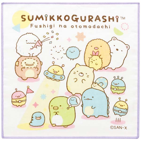 すみっコぐらし ぬいぐるみ5体セット + ハンカチ すみっコぐらし ぬいぐるみ5体セット + ハンカチ ハンカチ