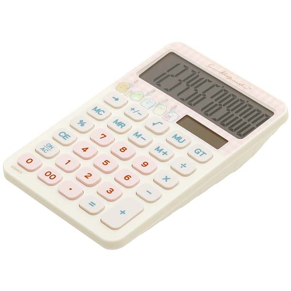 San-X（サンエックス） すみっコぐらし「文具／電卓(チューリップ