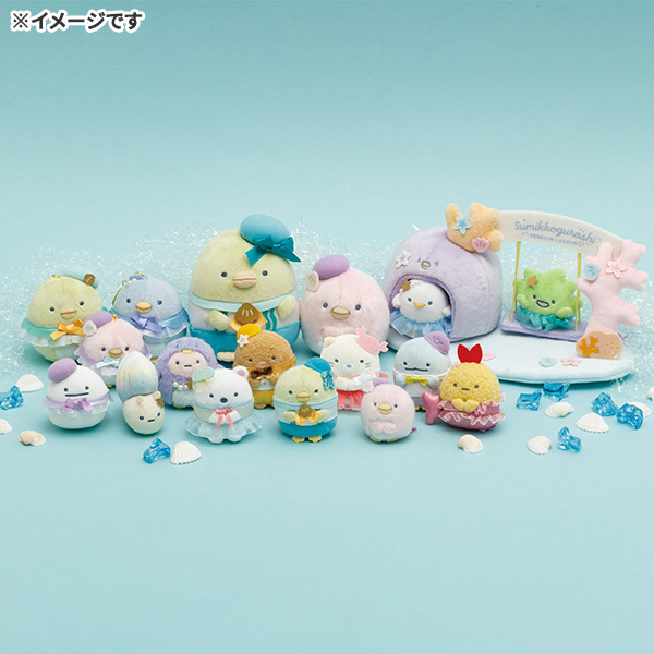 San-X すみっコぐらし「ぺんぎんラグーン／てのりぬいぐるみ(ぺんぎん