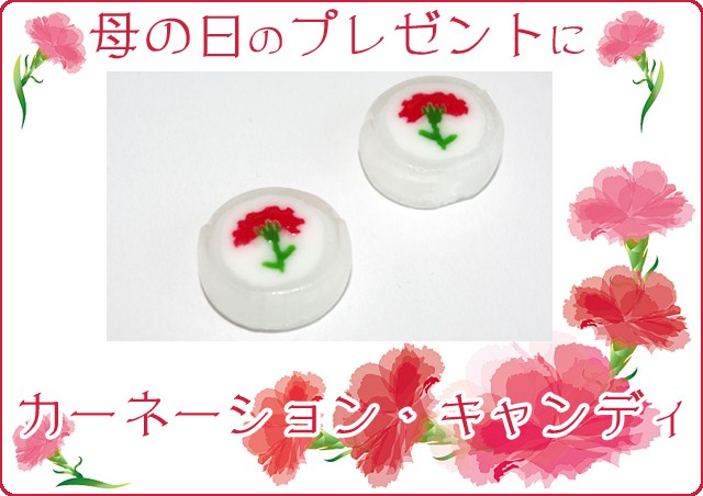 カーネーションキャンディ50個入り　母の日ギフト スイーツ プレゼント 通販 お菓子 - 8