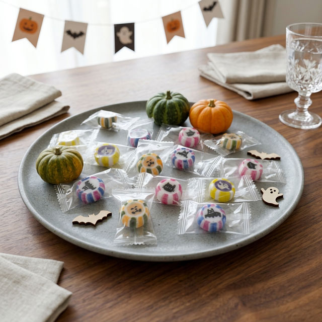 ハロウィンキャンディ 金扇。