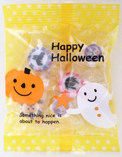 ハロウィン 飴 カラフル。